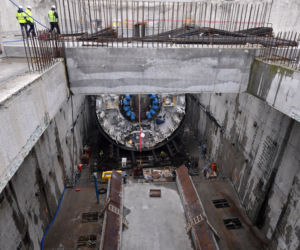 Świnoujście:Budowa tunelu 
