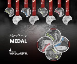 Wyjątkowy medal XVII edycji elbląskiego Biegu Piekarczyka