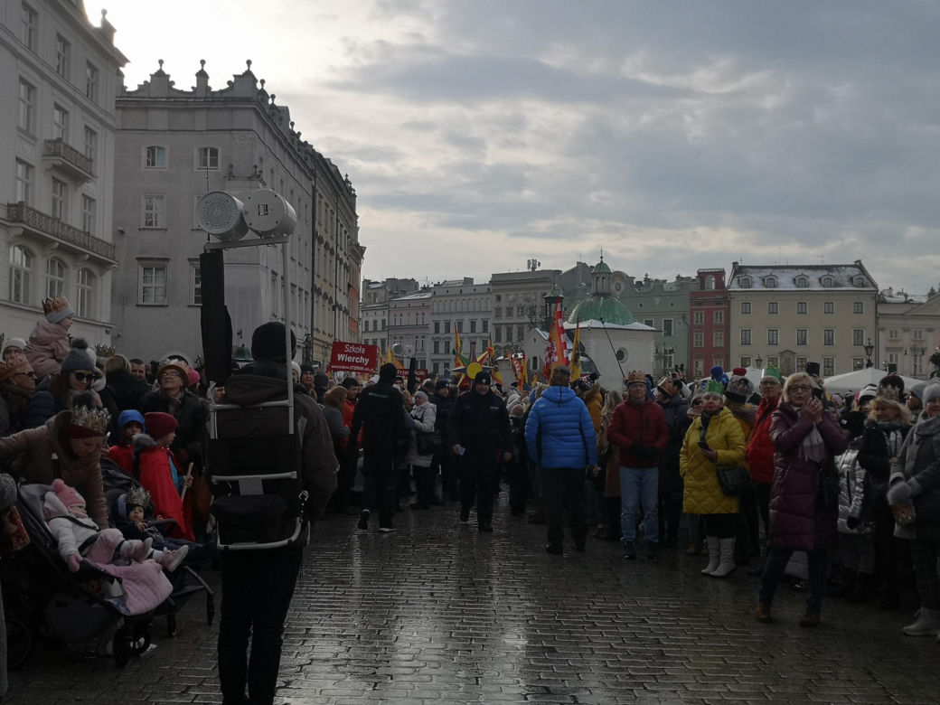 Orszak Trzech Króli po raz 15. przeszedł przed Kraków