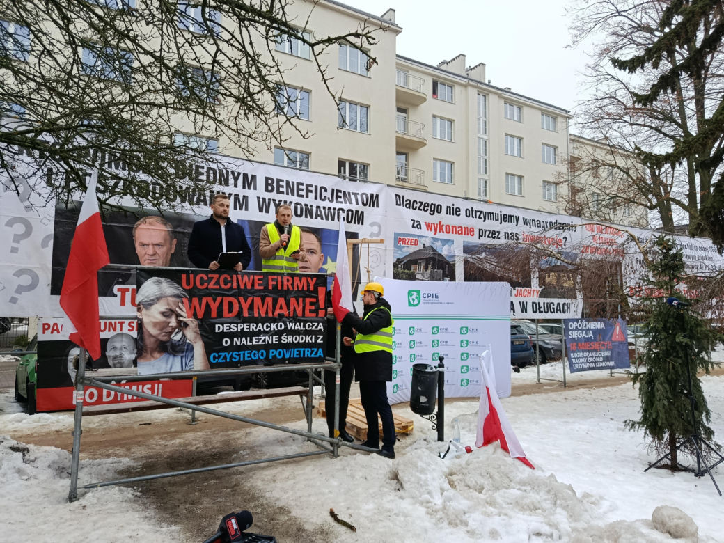 protest wykonawców CzP