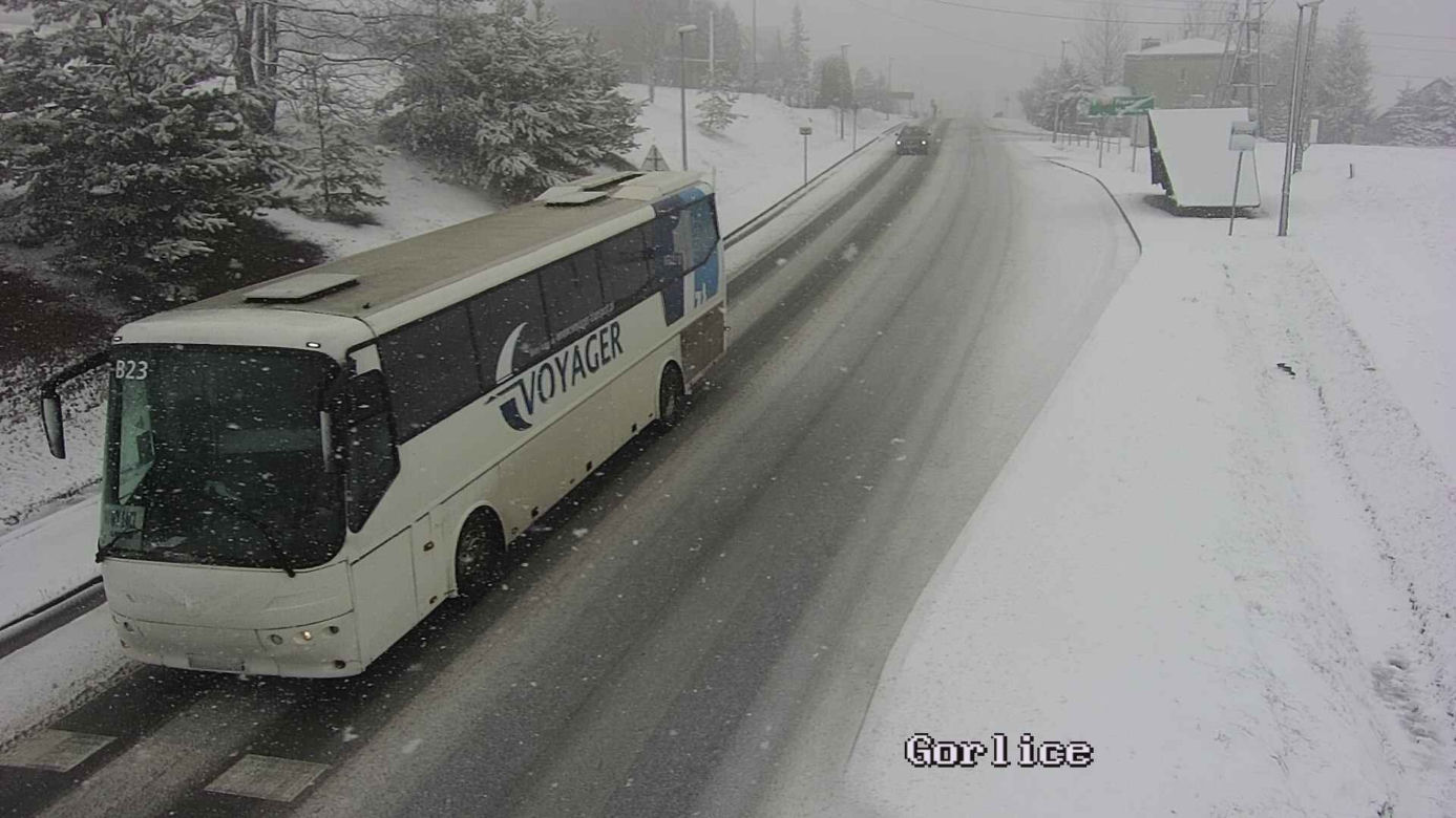 Potężne śnieżyce w Małopolsce