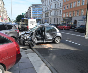 Szczecin: Wypadek na ulicy Wojska Polskiego