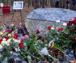 Małgorzata Ostrowska żegna męża. Wzruszające zdjęcia z pogrzebu!