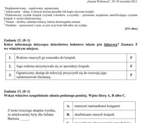 EGZAMIN GIMNAZJALNY 2014 POLSKI: ARKUSZE, ODPOWIEDZI - OFICJALNE Z CKE