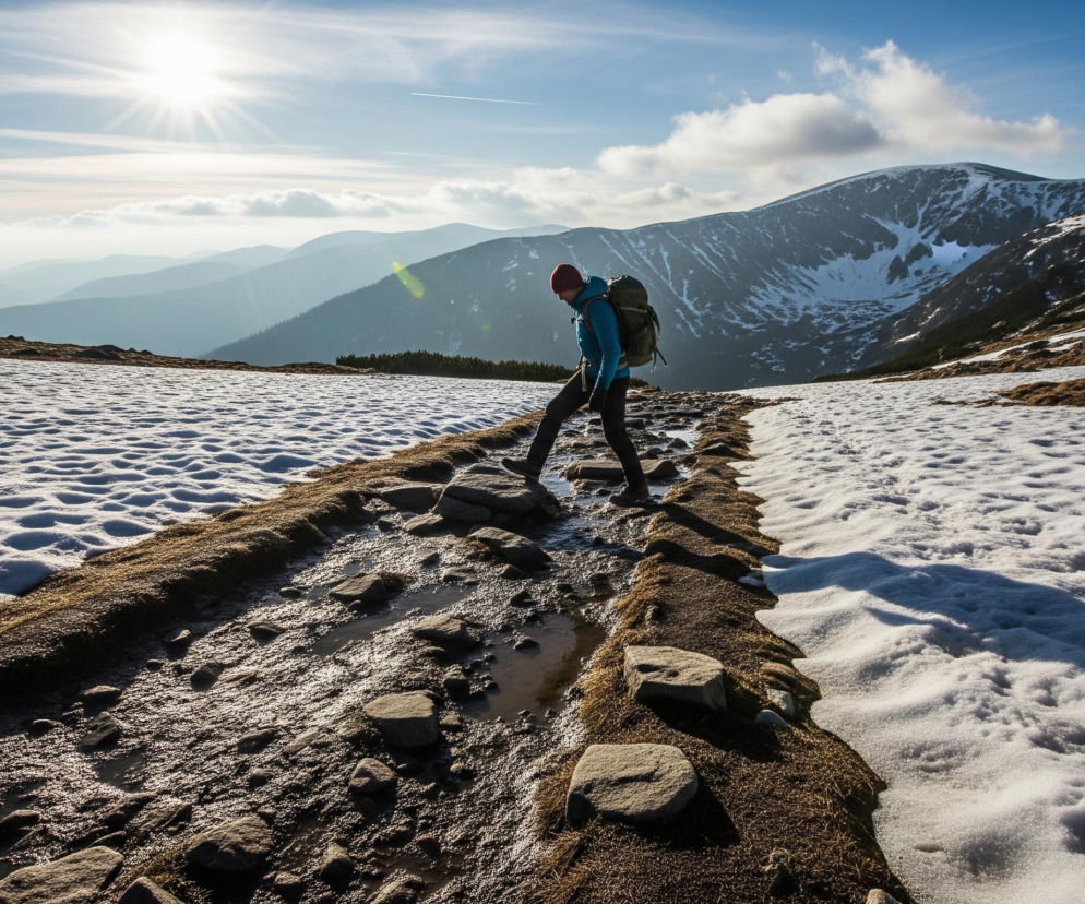 GOPR Beskidy alarmuje. Warunki na szlakach są zdradliwe, mimo pięknej pogody. Dlaczego?
