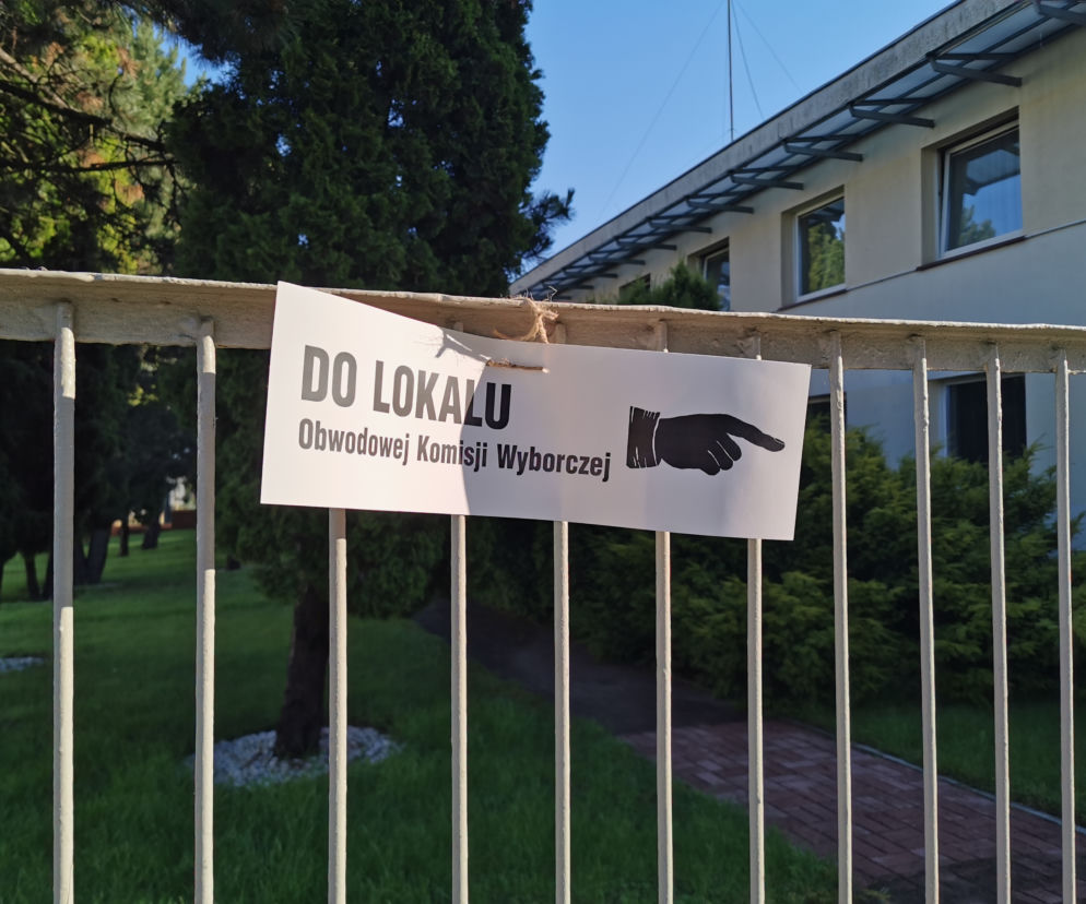 Spokojny wyborczy poranek w Ostrowie Wielkopolskim
