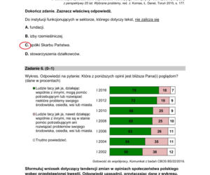 Matura 2022: WOS rozszerzony. Arkusze CKE, zadania, pytania. Poziom rozszerzony	