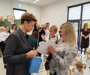 Otwarcie Żłobka w Mokobodach i pasowanie na żłobkowicza