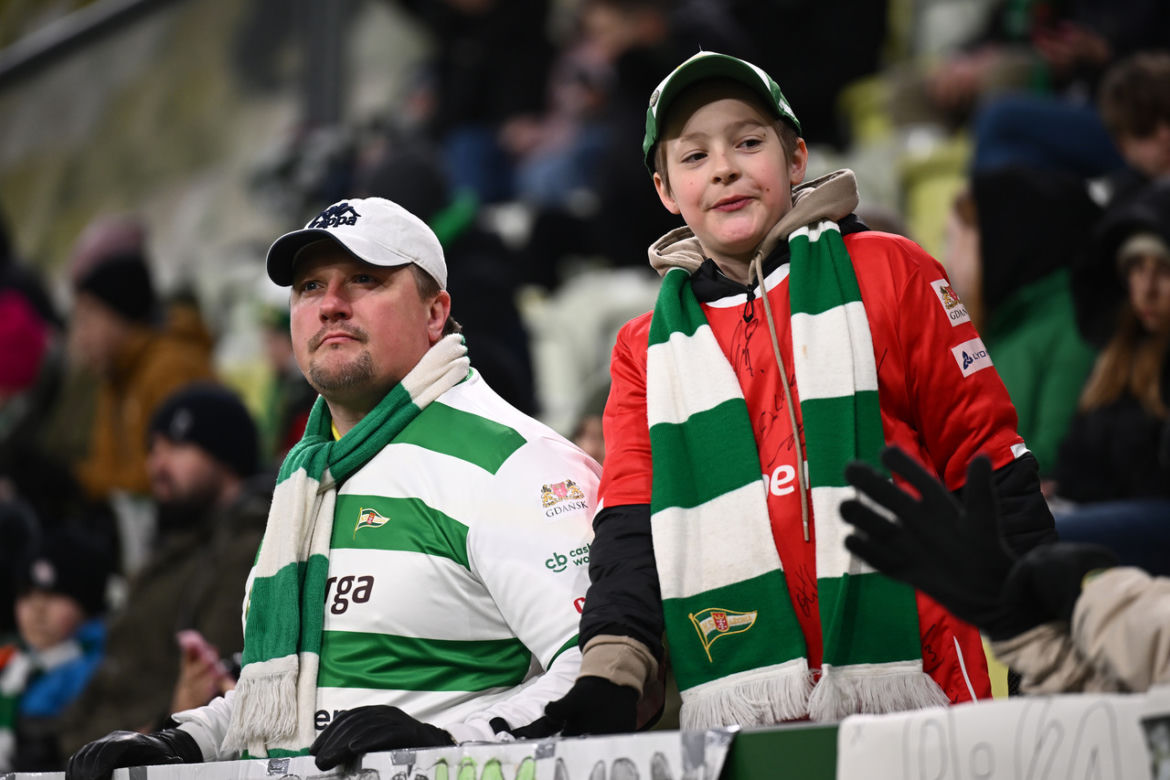Kibice na meczu Lechia - Śląsk. Zobacz zdjęcia z trybun!