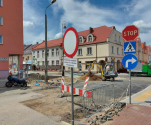 ulica Giełczyńska w Łomży