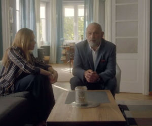	O mnie się nie martw 9 sezon odc. 10. Monika Kuczyńska (Marta Żmuda Trzebiatowska), Marek Kaszuba (Krzysztof Stelmaszyk)