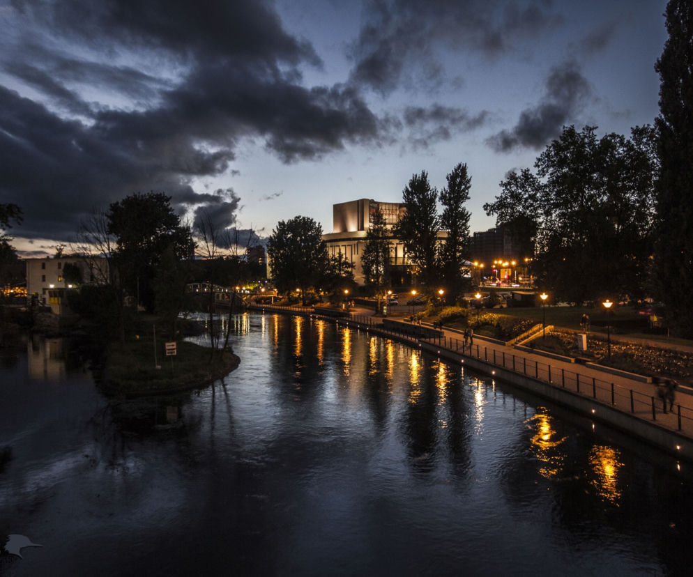 Piękna Bydgoszcz nocą