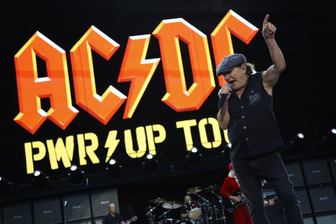 Koncert AC/DC w Warszawie (4.07.2025) - część druga. Organizatorem koncertu jest Live Nation