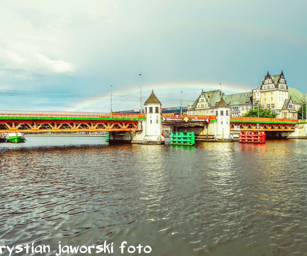 Tęcza w Szczecinie