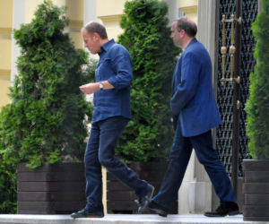 Donald Tusk i Grzegorz Schetyna