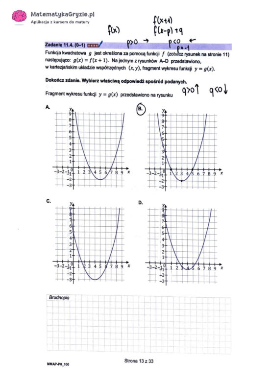  Matura próbna 2024: matematyka. Arkusze CKE i odpowiedzi. Poziom podstawowy [Formuła 2023] 