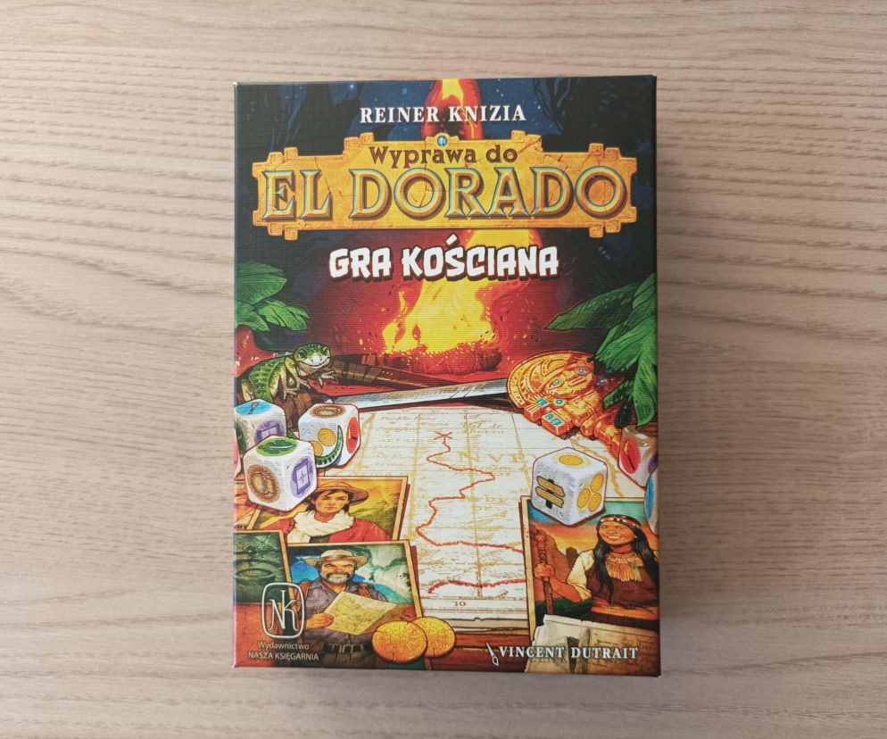 Recenzja gry: Wyprawa do El Dorado - gra kościana. Wielka wyprawa w kompaktowym wydaniu