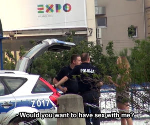 Wardęga - seks z policjantem