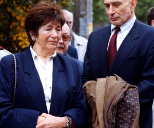 Halina Szpilman z synem Krzysztofem