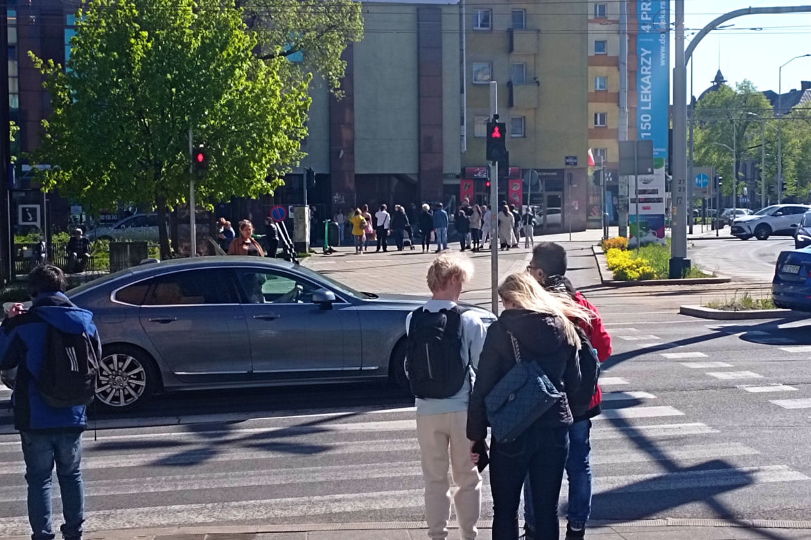 Gehenna pieszych w centrum Szczecina