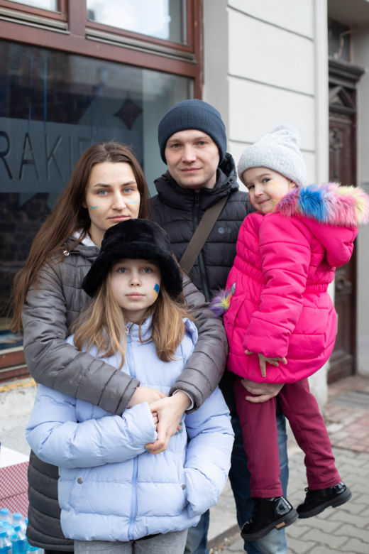W ostatniej chwili uciekli przed wojną