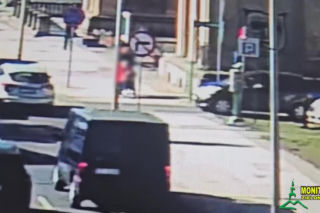 Potrącenie kobiety na wózku inwalidzkim