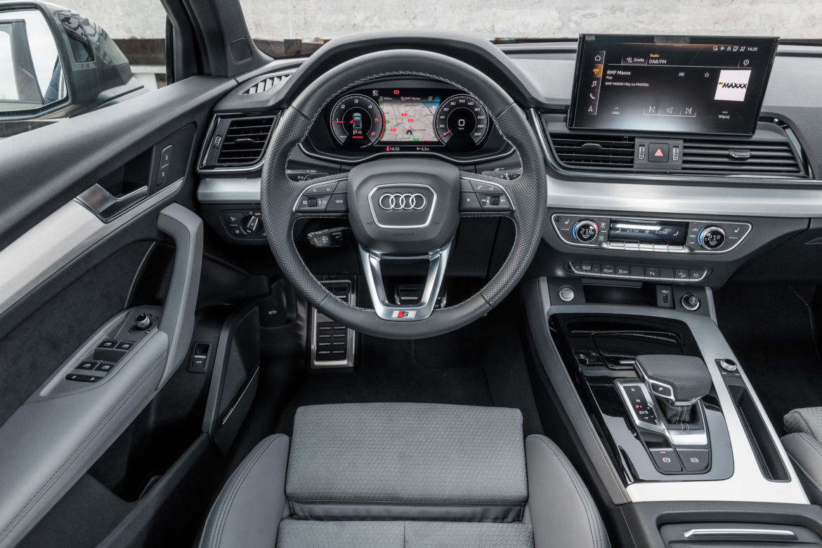 Audi Q5 druga generacja wnętrze po liftingu