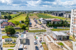 Ostatnie niezabudowane działki w rejonie stacji metra M2 Chrzanów