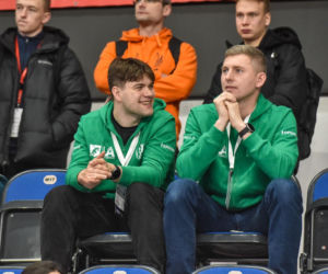 Halowe mistrzostwa Polski w Kujawsko-Pomorskiej Arenie Toruń. Zdjęcia kibiców i zawodników