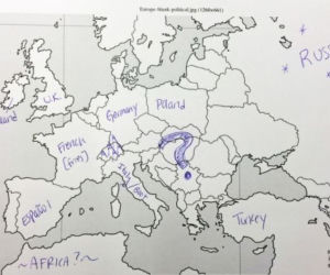 Mapa Europy