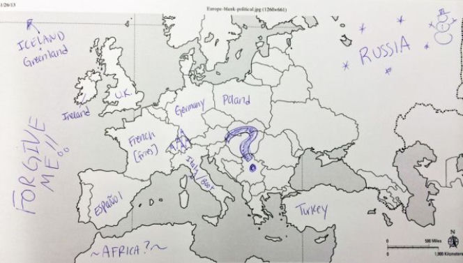Mapa Europy