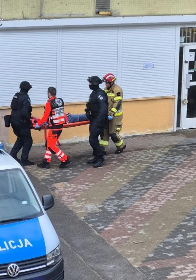 Dramat w "kwadracie" przy ul. Łyskowskiego w Toruniu. To tutaj zaatakował nożownik