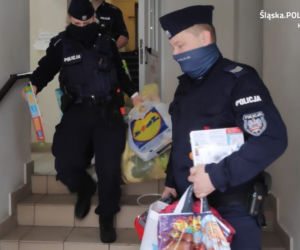 Katowice. Policjanci przekazali dary do domu dziecka