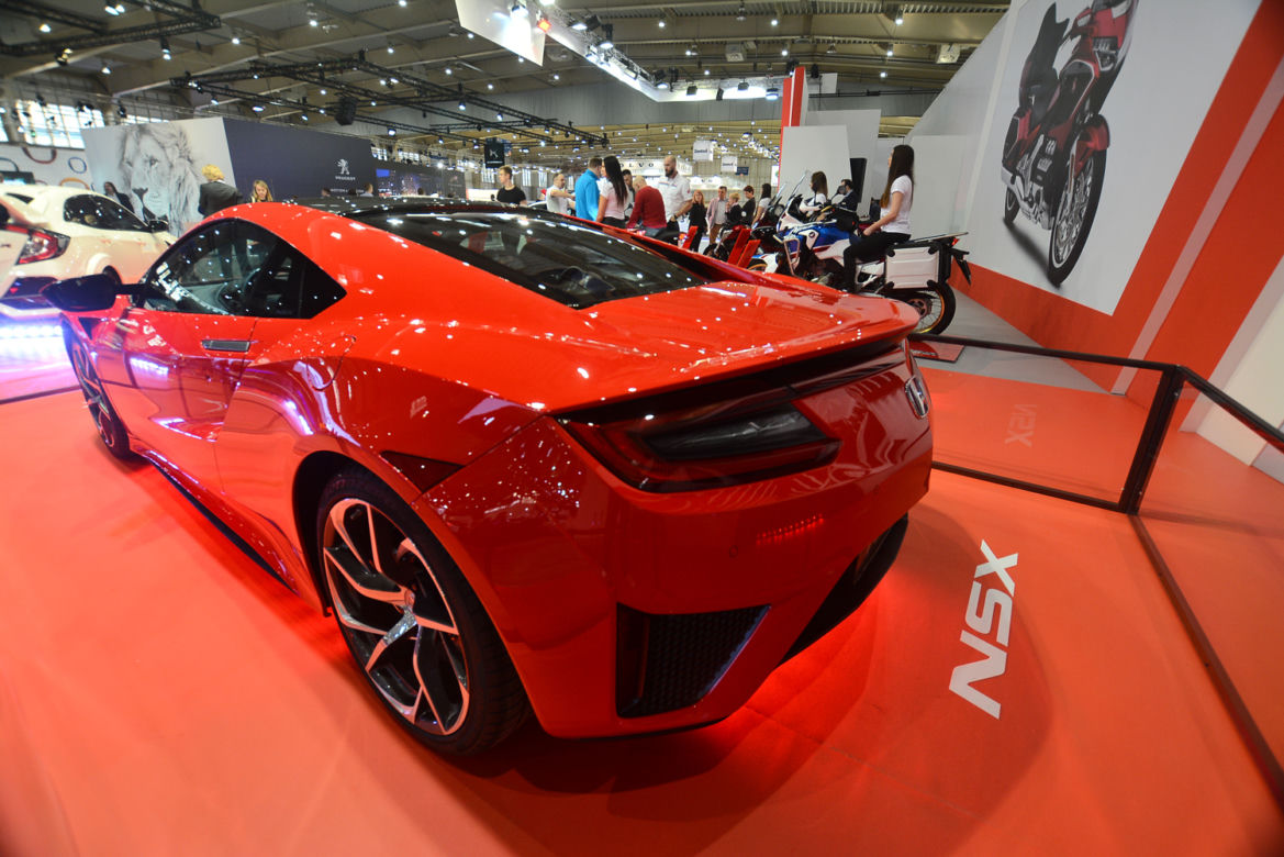 Honda NSX na targach Poznań Motor Show 2018