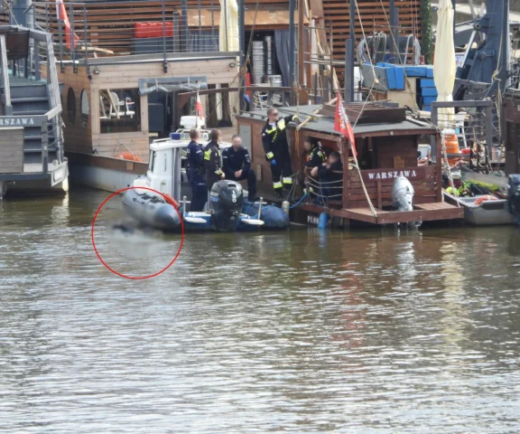 Ciało wyłowione z Wisły obok Centrum Nauki Kopernik