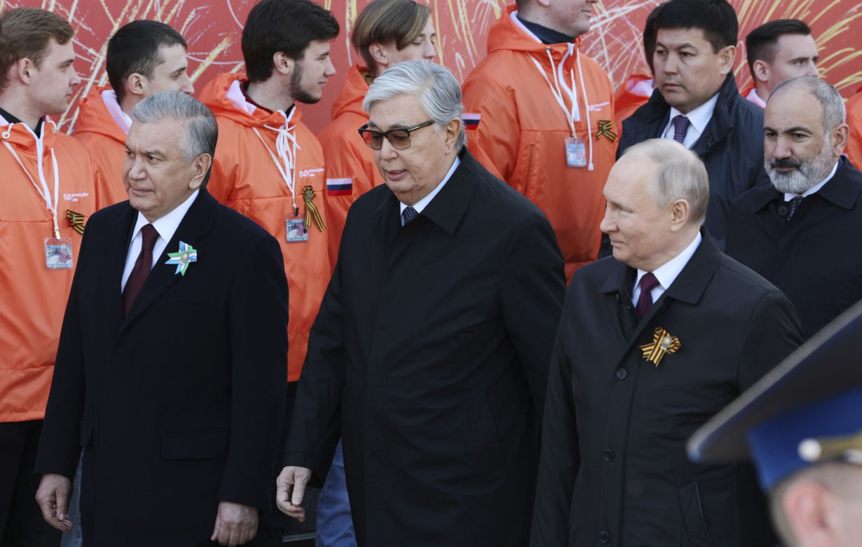 Putin, parada na Placu Czerwonym