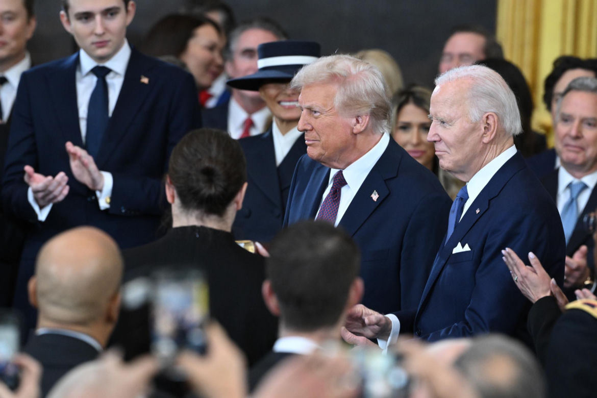 Donald Trump przyjechał na Kapitol