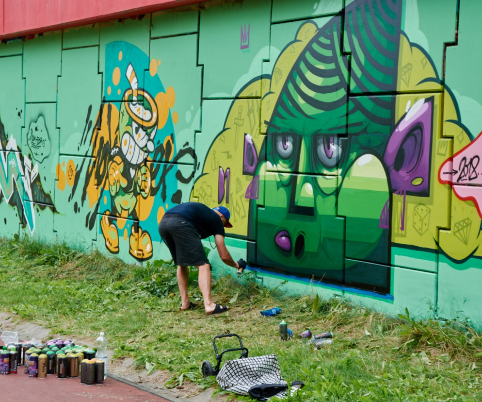 Artyści z całego świata stworzyli gigantyczne graffiti! Meeting of Styles 2018
