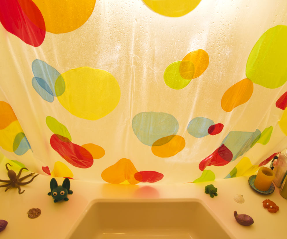 Zasłona prysznicowa dla dzieci