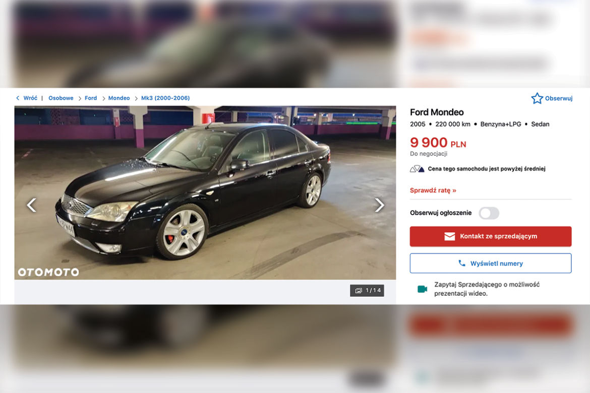 Ford Mondeo ST220