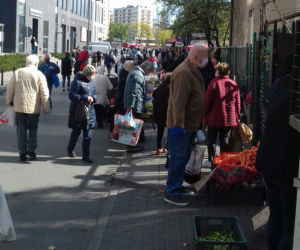 Bazar przy rondzie Wiatraczna 