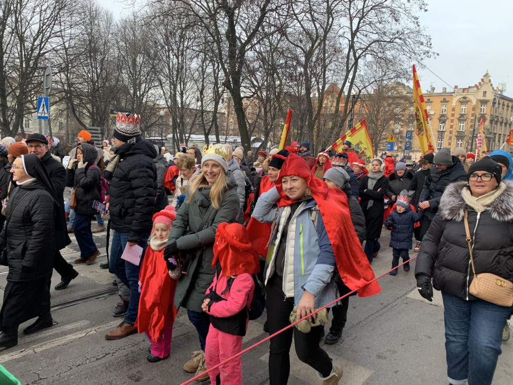 Orszak Trzech Króli w Katowicach przeszedł do Archikatedry