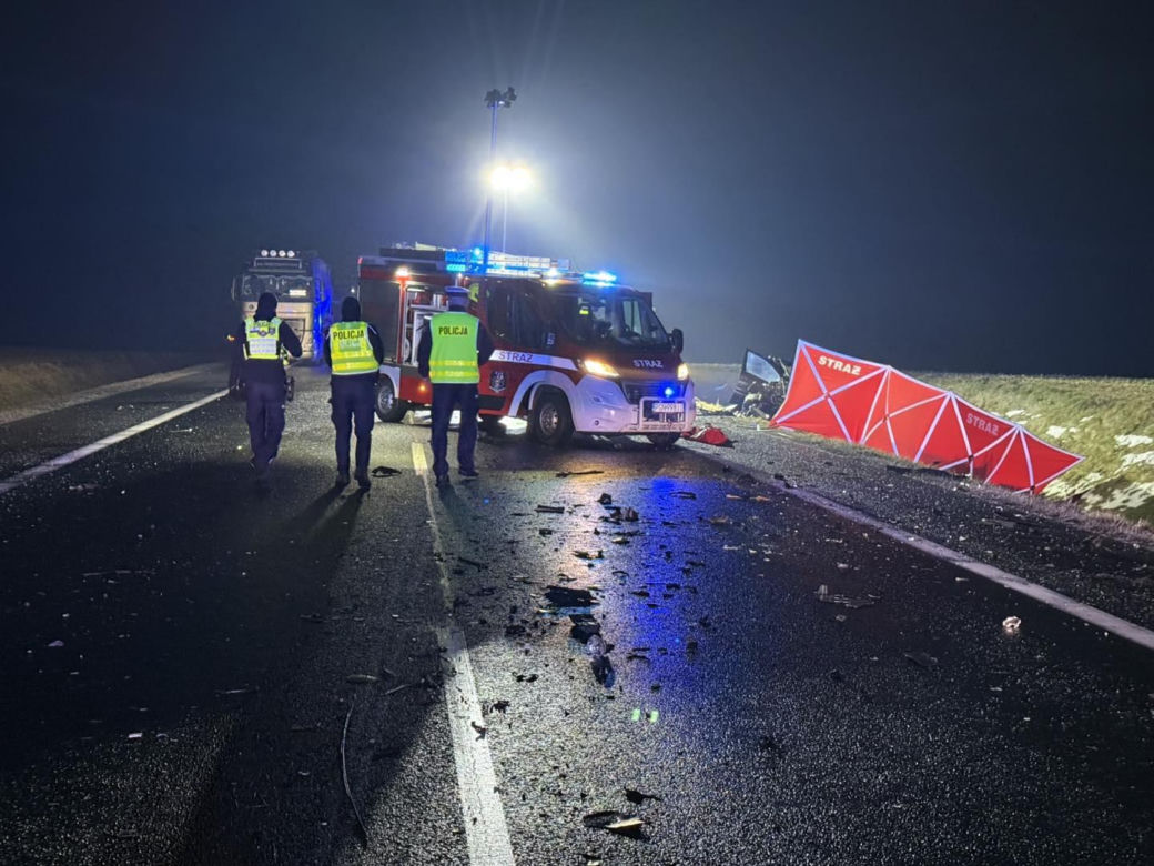 Wypadek na DK15