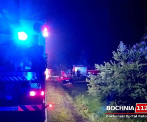 Baczków. Potworny wypadek. 4 osoby nie żyją. Peugeot uderzył w betonowy przepust