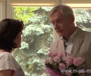 M jak miłość odc. 1081. Zbyszek Filarski (Andrzej Precigs), Kinga (Katarzyna Cichopek) - na planie M jak miłość