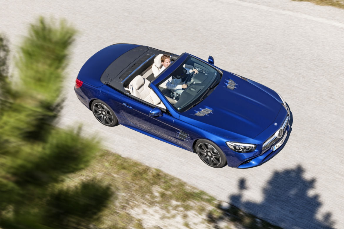 Mercedes-Benz SL lifting 2016