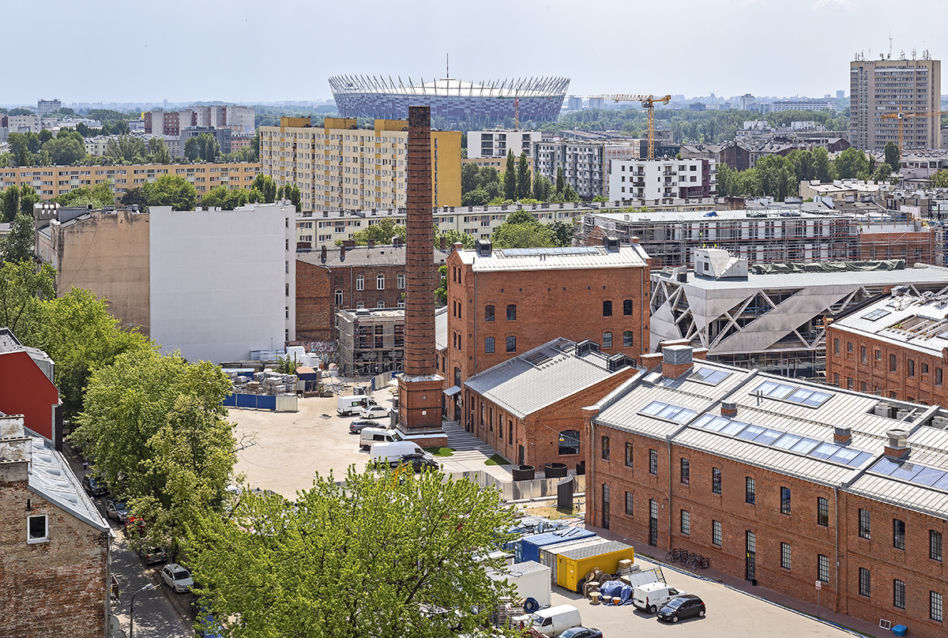 Butelkownia w Centrum Praskim Koneser w Warszawie
