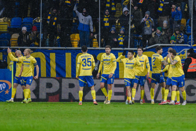 Arka Gdynia - Legia Warszawa: Zdjęcia z boiska