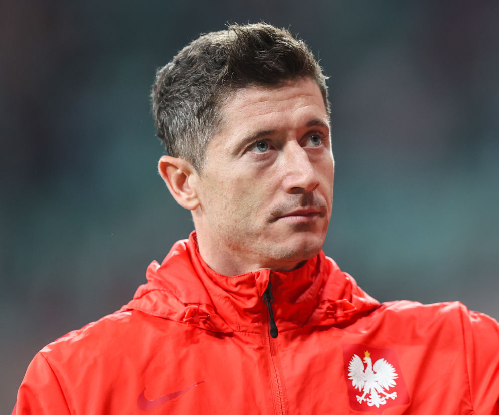 Robert Lewandowski na treningu przed Euro 2021