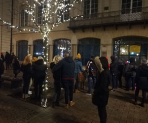 Dzikie tłumy w centrum Warszawy